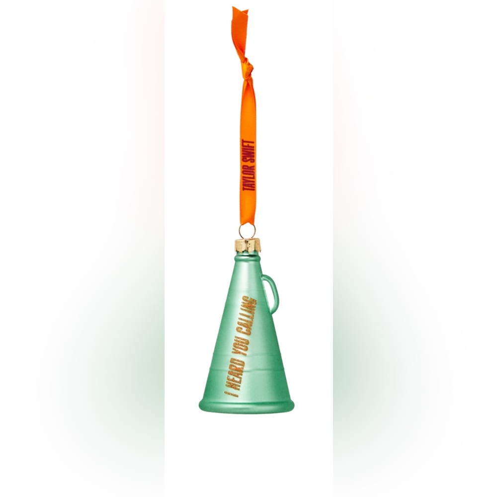 I HEARD YOU CALLING ON THE MEGAPHONE ORNAMENT